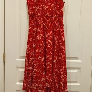 Red flame dress